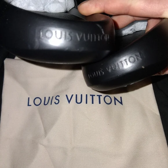 Louis Vuitton Monogram Waterfront Slides Mule Mens 11 New Comes With Dust Bag - Picture 14 of 15